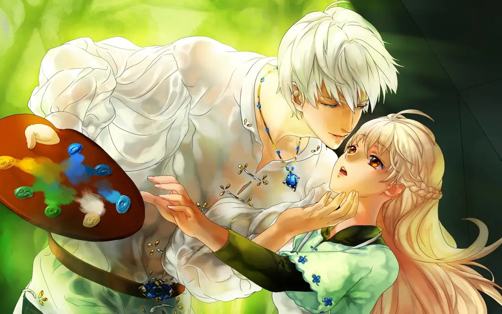 Momen romantis dalam anime Pasangan anime romantis