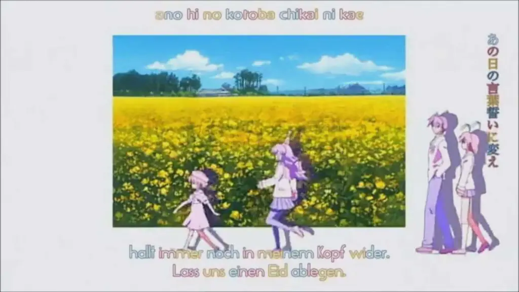 Gambar adegan akhir Clannad After Story yang mengharukan