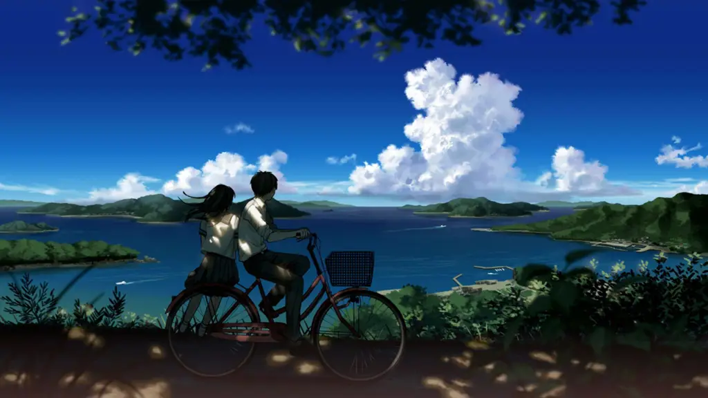 Anime dengan Animasi Terbaik 2017 Pemandangan anime yang indah