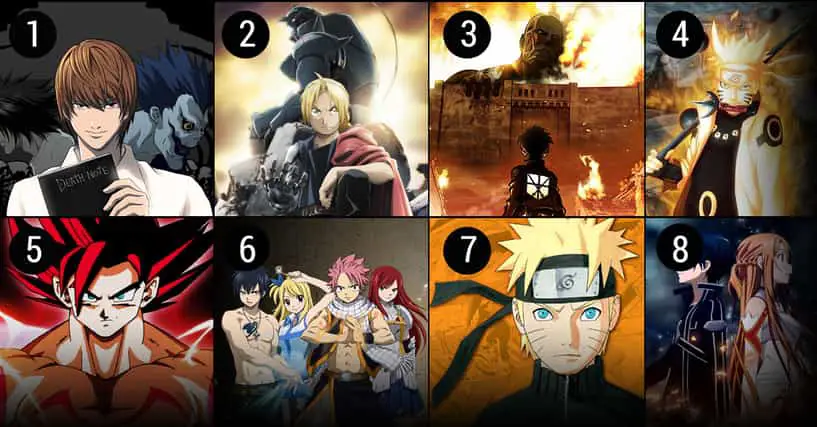 Daftar Anime Terbaik 2017 Gambar peringkat anime terbaik tahun 2017