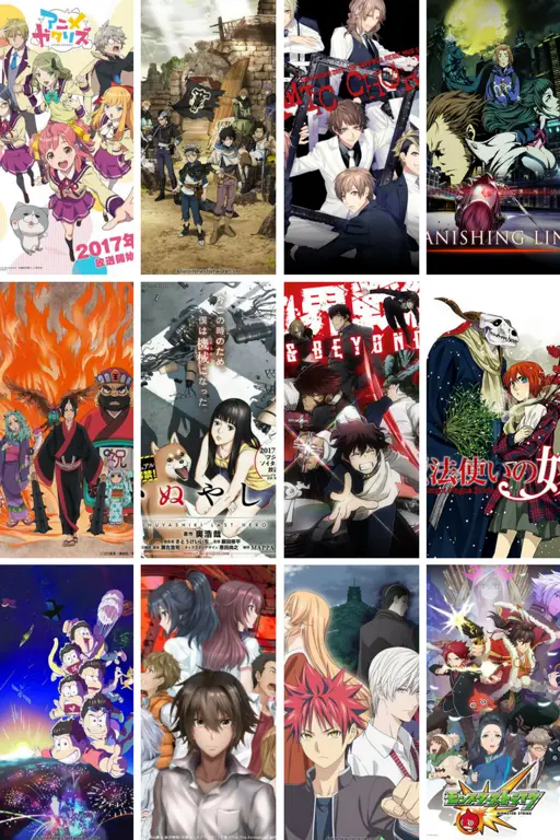 Adegan Anime Terbaik 2017 Gambar adegan anime terbaik tahun 2017