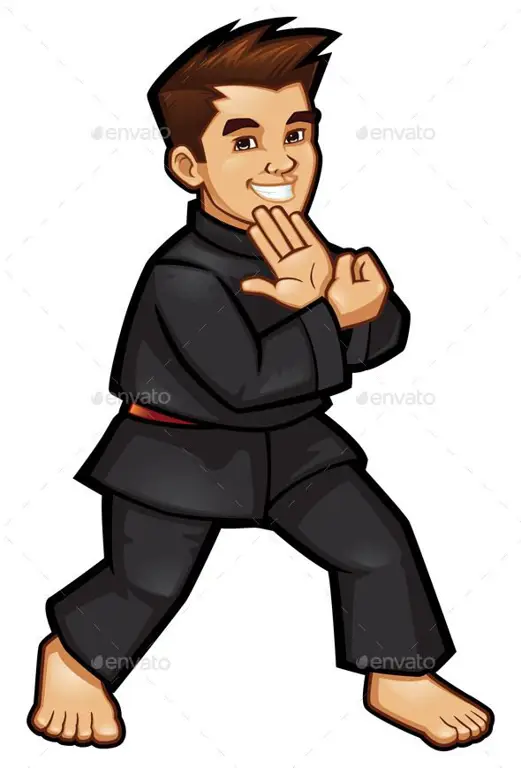 Konsep Seni Animasi Pencak Silat Konsep seni animasi pencak silat yang dinamis dan menarik.