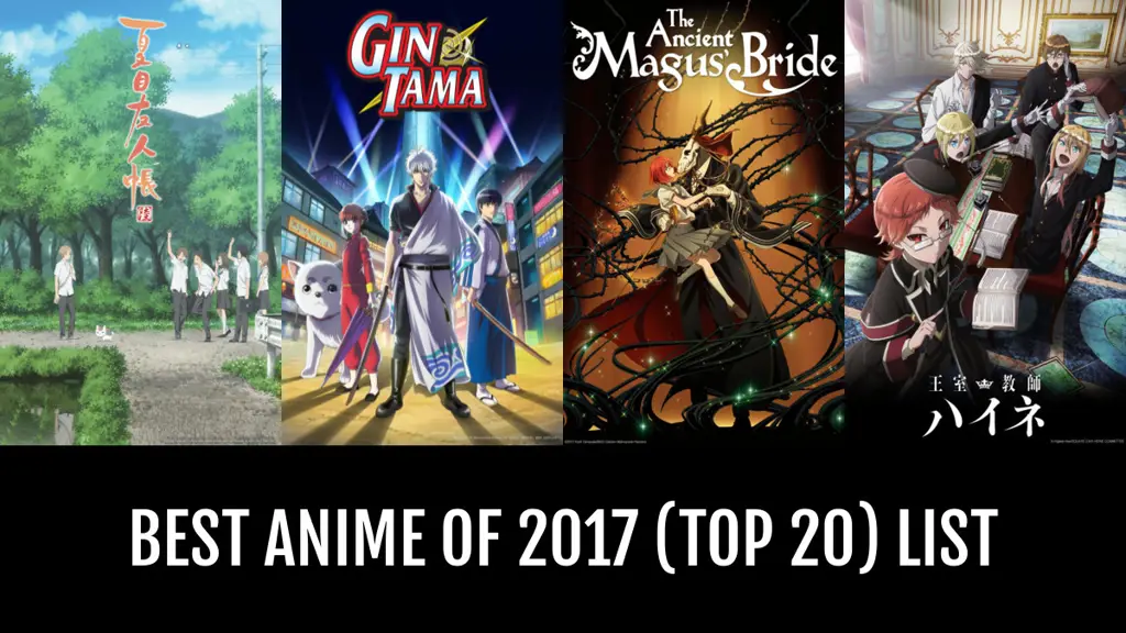 Daftar rekomendasi anime terbaik tahun 2017 Gambar rekomendasi anime tahun 2017