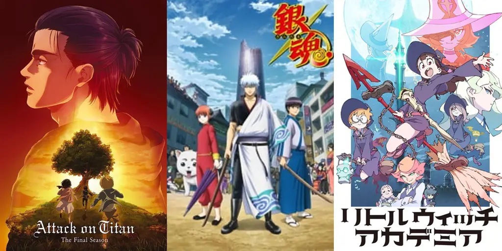 Daftar Rekomendasi Poster rekomendasi anime tahun 2017