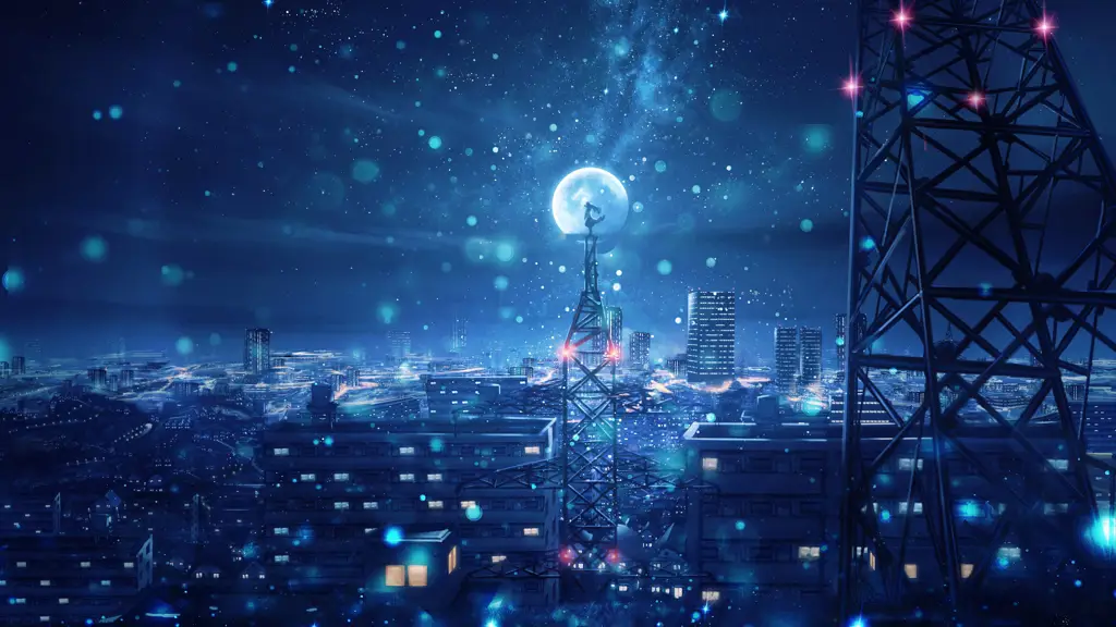 Background Anime Indah 2017 Pemandangan alam yang indah dalam anime