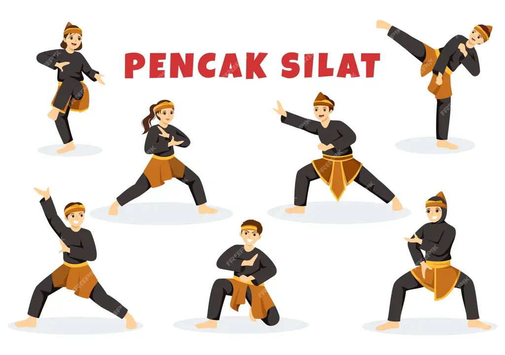 Teknik Silat yang Unik dan Menarik Gambar demonstrasi teknik silat