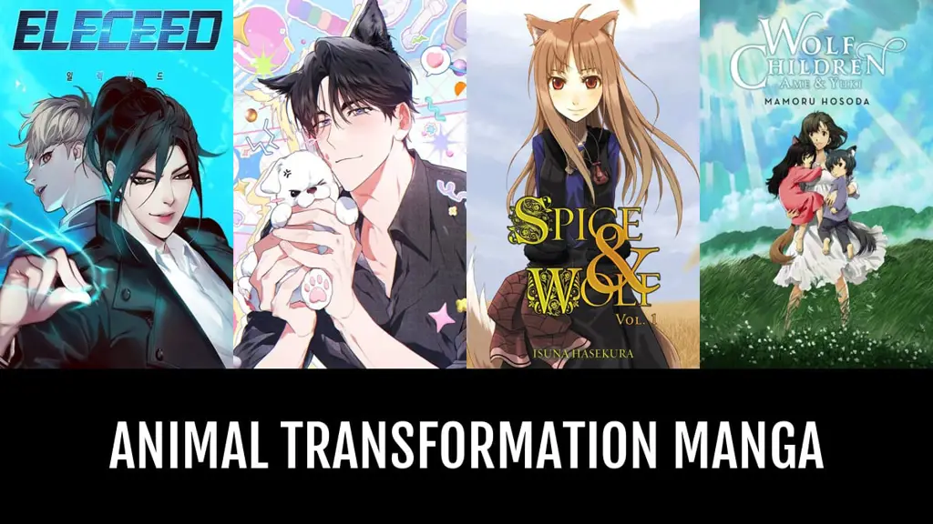 Transformasi Hewan dalam Anime Gambar karakter anime yang berubah bentuk menjadi hewan