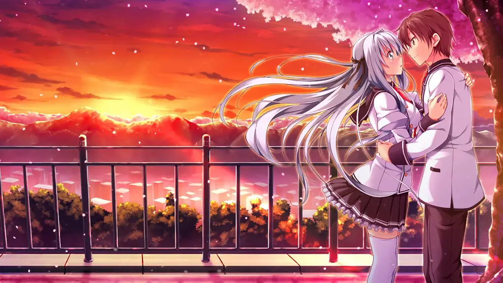 Pasangan Anime Romantis Terbaik 2017 Gambar pasangan anime romantis