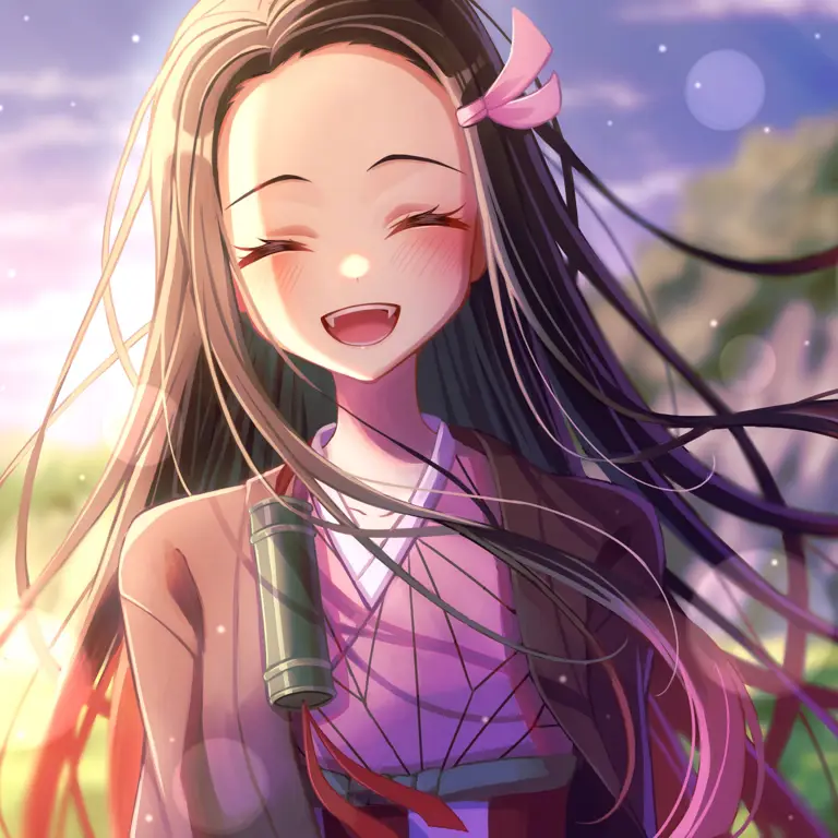 Potret Nezuko Kamado