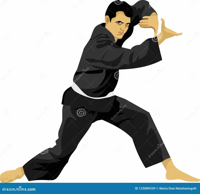 Gerakan Silat Tradisional dalam Animasi Animasi yang menampilkan gerakan-gerakan silat tradisional Indonesia.