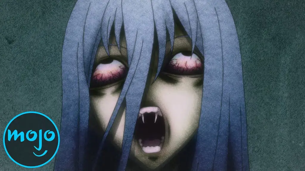 Adegan Menakutkan yang Bikin Merinding Gambar adegan menakutkan dari anime horor