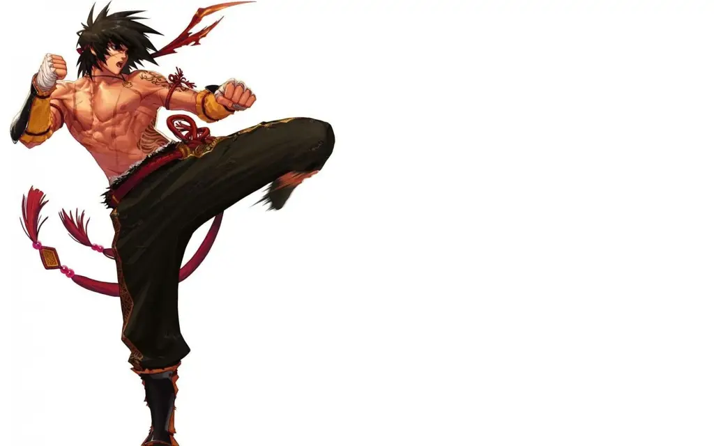 Adegan turnamen pencak silat dalam anime Turnamen bela diri dalam anime pencak silat