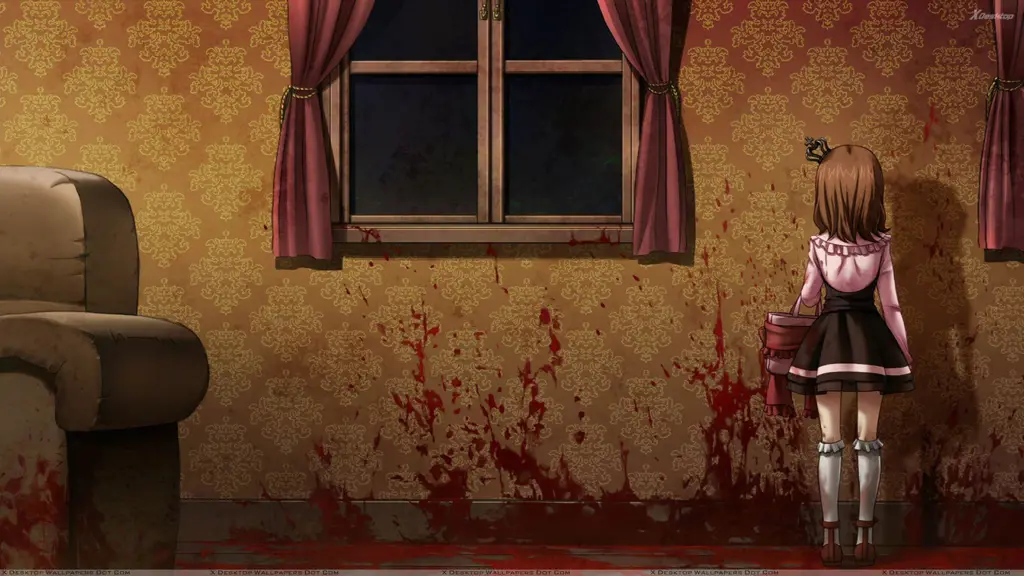 Anime horor dengan adegan berdarah Adegan horor berdarah dalam anime