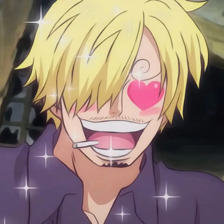 Sanji: Koki Tampan dan Kuat Gambar Sanji, koki Topi Jerami