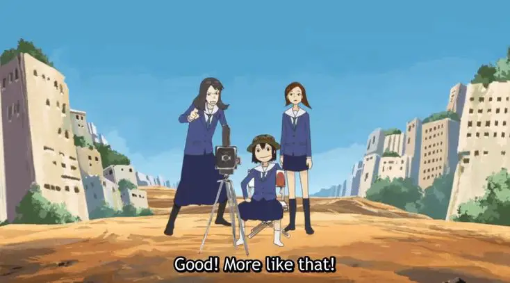 Misteri yang penuh teka-teki Gambar adegan anime yang membingungkan pikiran