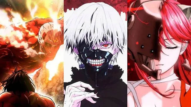 Adegan-Adegan Brutal dalam Anime Tersadis Gambar adegan anime yang brutal dan berdarah