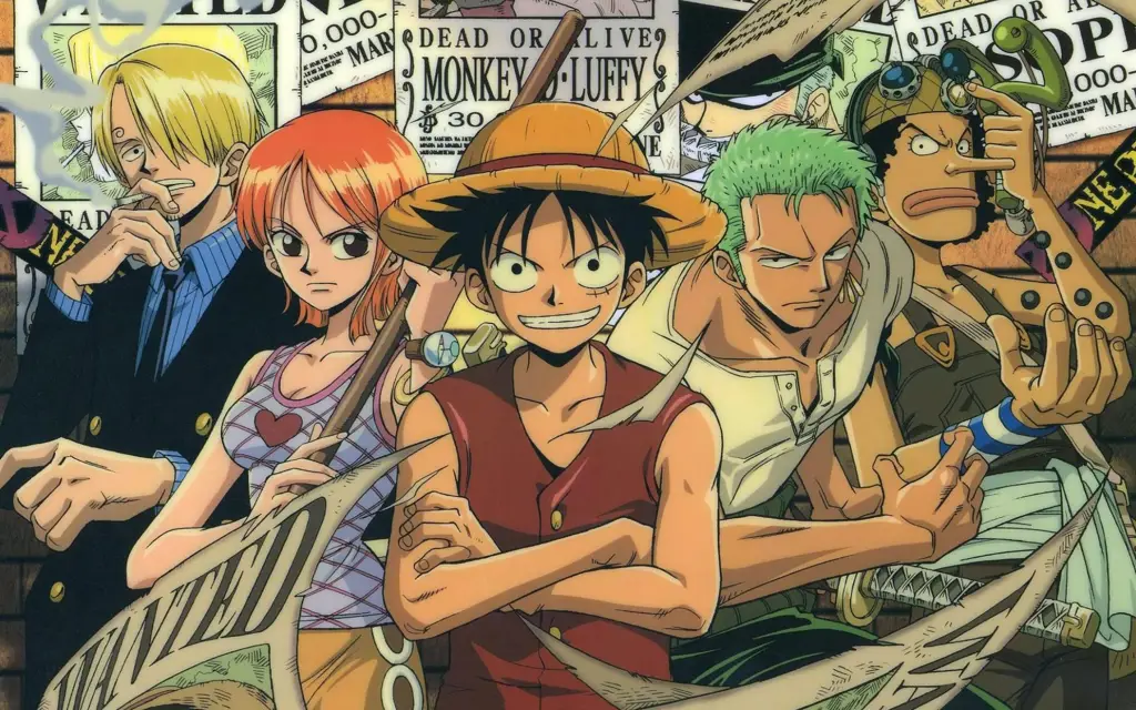 Karakter-karakter One Piece yang penuh kharisma Karakter-karakter One Piece yang ikonik