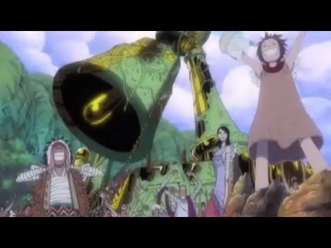 Petualangan di Pulau Langit Gambar dari Arc Skypiea di One Piece
