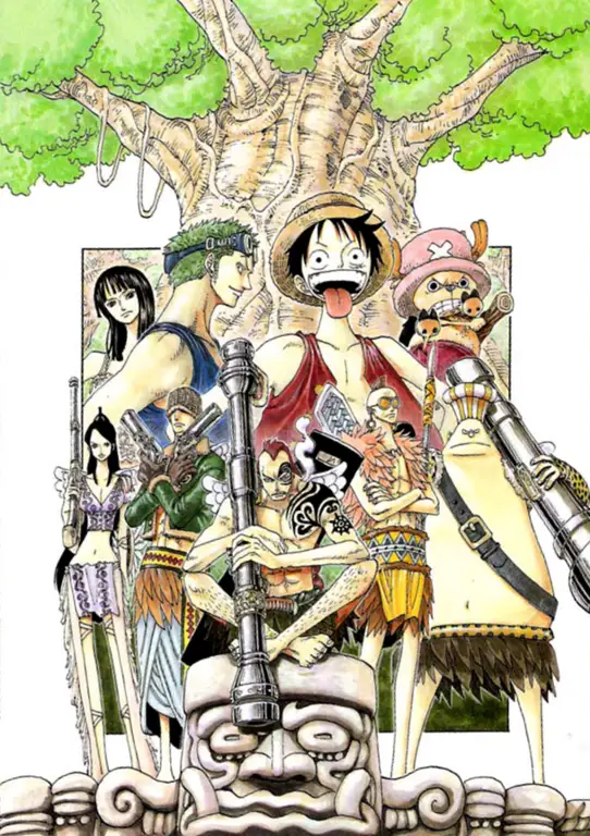 One Piece: Pulau-Pulau Misterius dan Penghuninya yang Unik