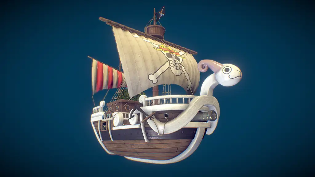 Kenangan bersama Going Merry, kapal yang penuh sejarah Gambar kapal Going Merry, kapal pertama kru Topi Jerami