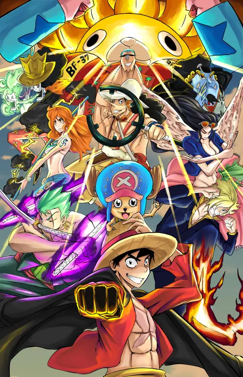 Petualangan seru Luffy dan kru Topi Jerami Kru Topi Jerami dalam petualangan mereka