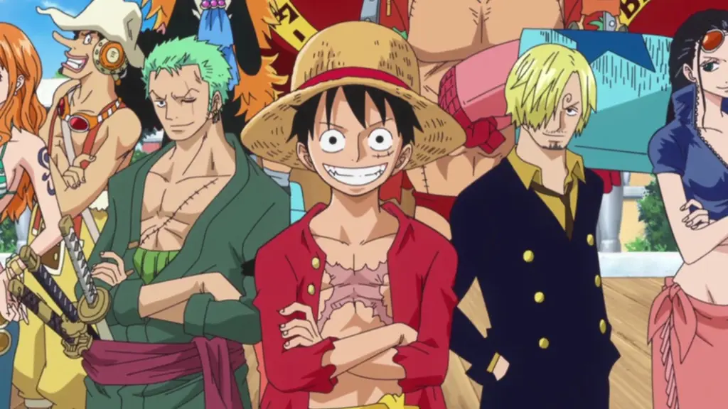 Menikmati One Piece Bersama Karakter One Piece menonton anime bersama