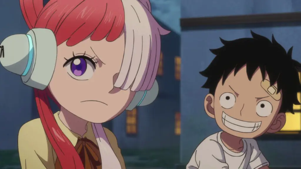 Menikmati One Piece Bersama Kru Topi Jerami Gambar Luffy dan kru Topi Jerami menonton anime bersama
