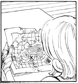 Petunjuk menuju harta karun One Piece Gambar peta harta karun One Piece yang misterius