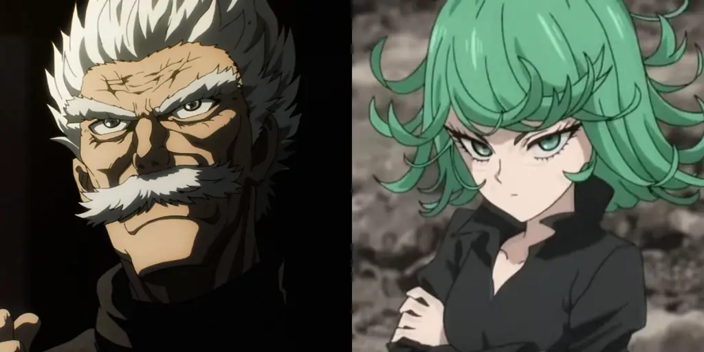 Kekuatan yang Tak Tertandingi Gambar karakter anime yang sangat kuat