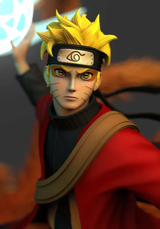 Perkembangan Naruto dari anak nakal hingga Hokage Gambar perjalanan Naruto Uzumaki yang menggambarkan perkembangan karakternya