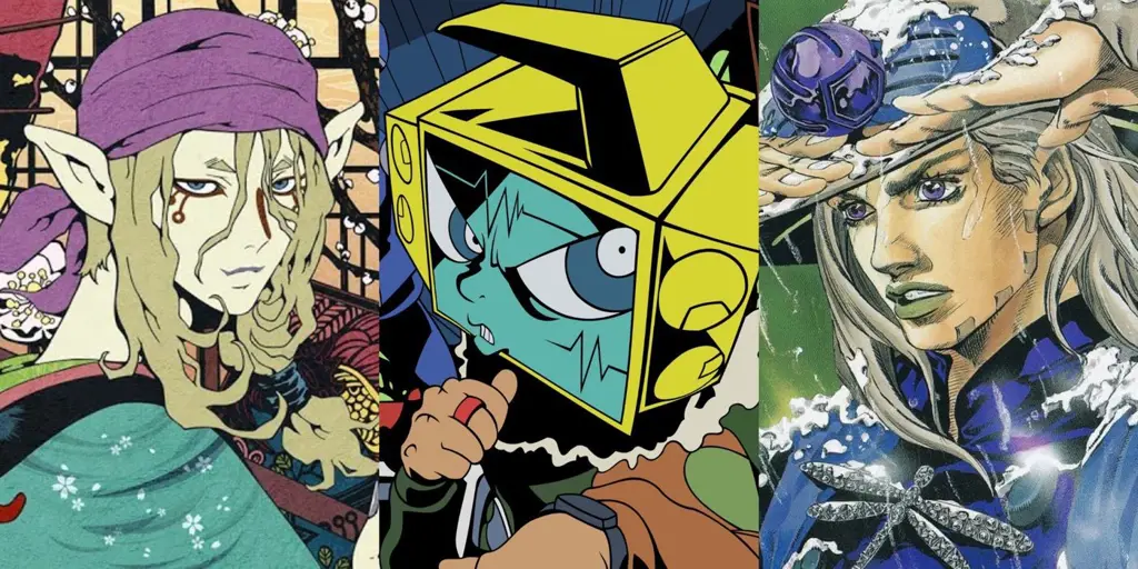 Berbagai karakter anime unik Gambar karakter anime yang unik dan aneh