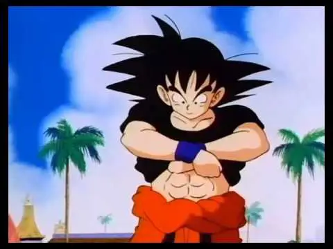 Latihan keras untuk mencapai puncak Gambar pelatihan karakter anime