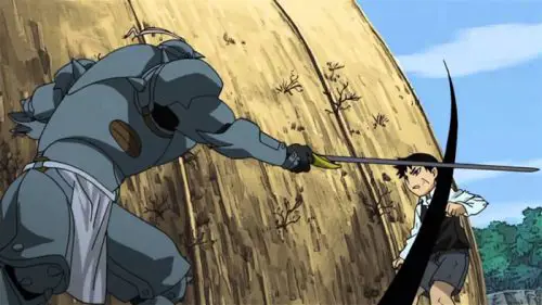 Pertarungan Epik Para MC OP Gambar adegan pertarungan anime yang epik
