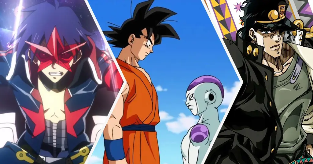 Ilustrasi karakter anime MC OP terkuat Gambar beberapa karakter anime MC OP terkuat