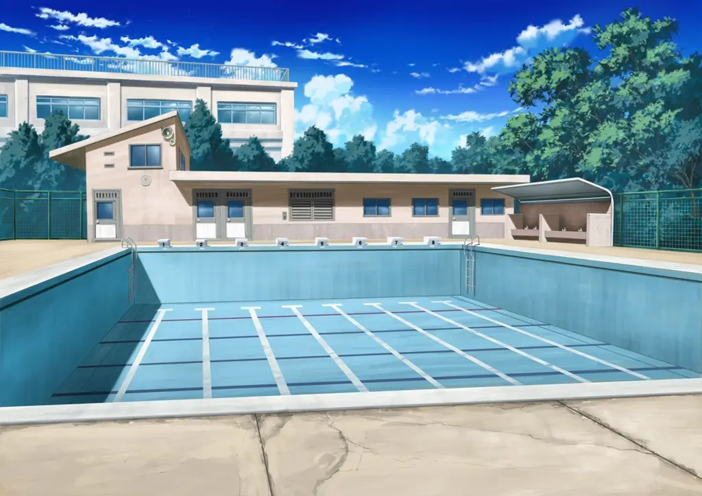 Sekolah Anime Suasana sekolah dalam anime