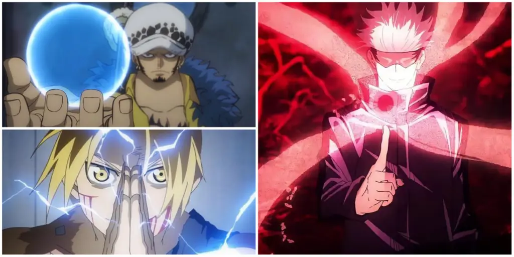 Kekuatan Super di Dunia Anime Gambar karakter anime dengan kekuatan super