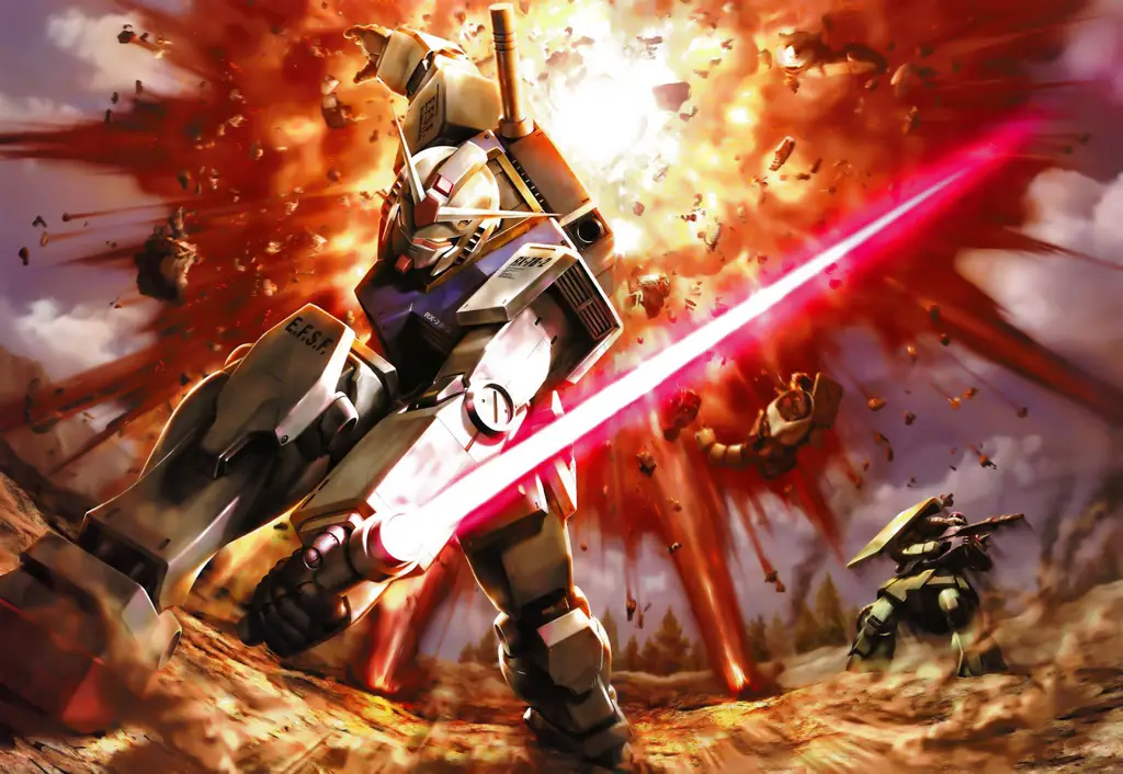 Spektakulernya Pertempuran Anime Gambar adegan pertarungan anime