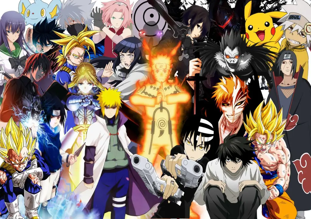 Kekuatan Unik dan Beragam Berbagai karakter anime dengan kekuatan unik