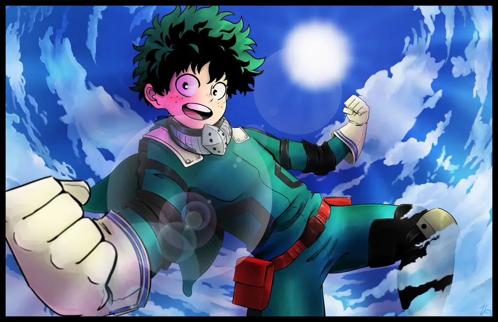 Deku: Contoh MC yang Diremehkan dan Berhasil Gambar Deku dari My Hero Academia
