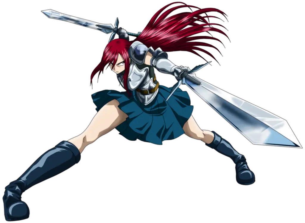 Kekuatan yang Memikat Gambar karakter anime yang kuat dan perkasa