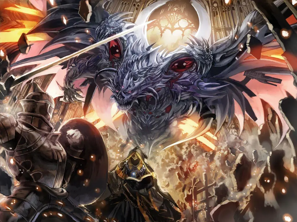 Adegan Pertarungan Anime yang Epik Gambar pertarungan epik dalam anime