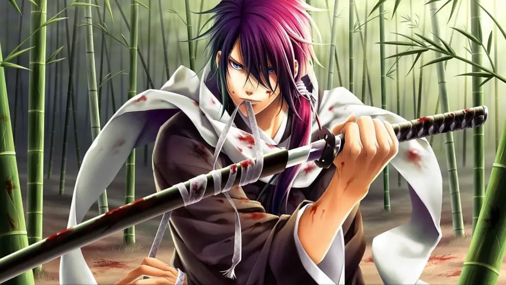 Protagonis Anime dengan Kekuatan Luar Biasa Gambar protagonis anime dengan pedang