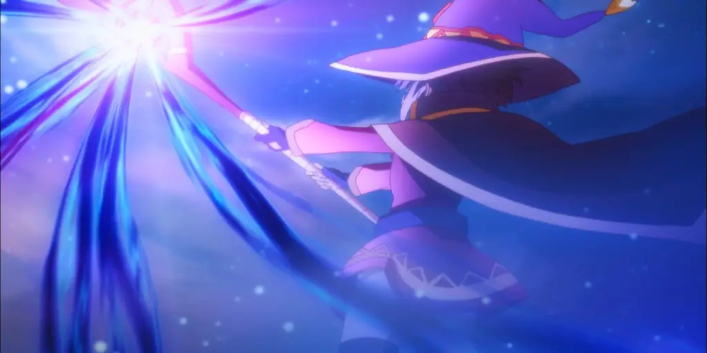 Kekuatan Sihir yang Mengagumkan Gambar karakter anime dengan kekuatan sihir yang luar biasa