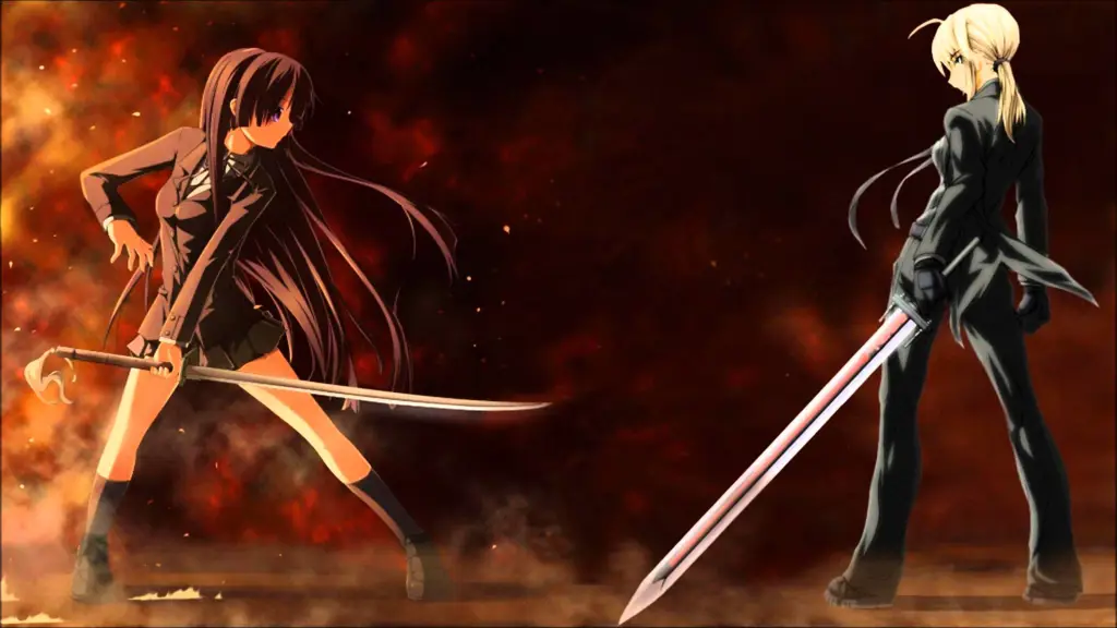 Adegan Pertarungan Anime Gambar adegan pertarungan epik di anime