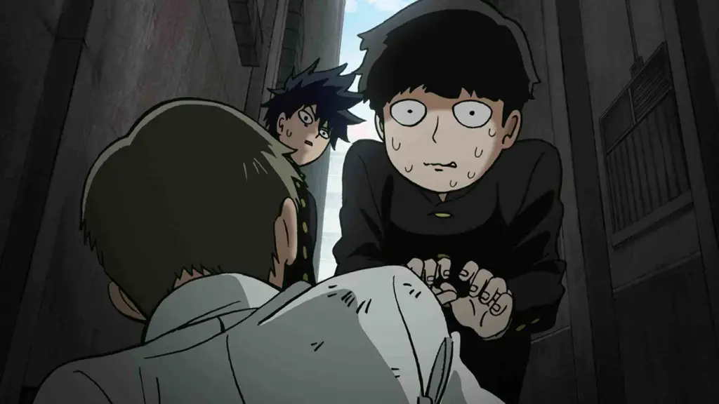 Animasi Dinamis dan Detail Gambar animasi Mob Psycho 100 yang memukau