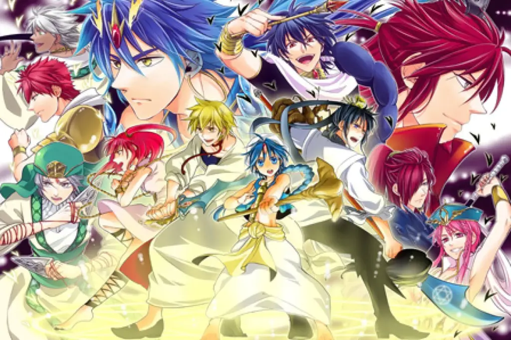 Para Pengguna Sihir Terhebat Potret beberapa pengguna sihir terkuat di anime