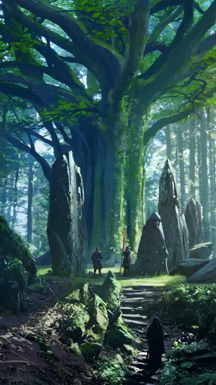 Petualangan di Dunia Fantasi Peta dunia fantasi dalam anime