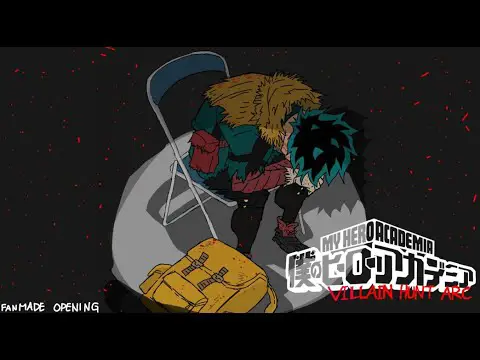 Gambar animasi pembuka My Hero Academia