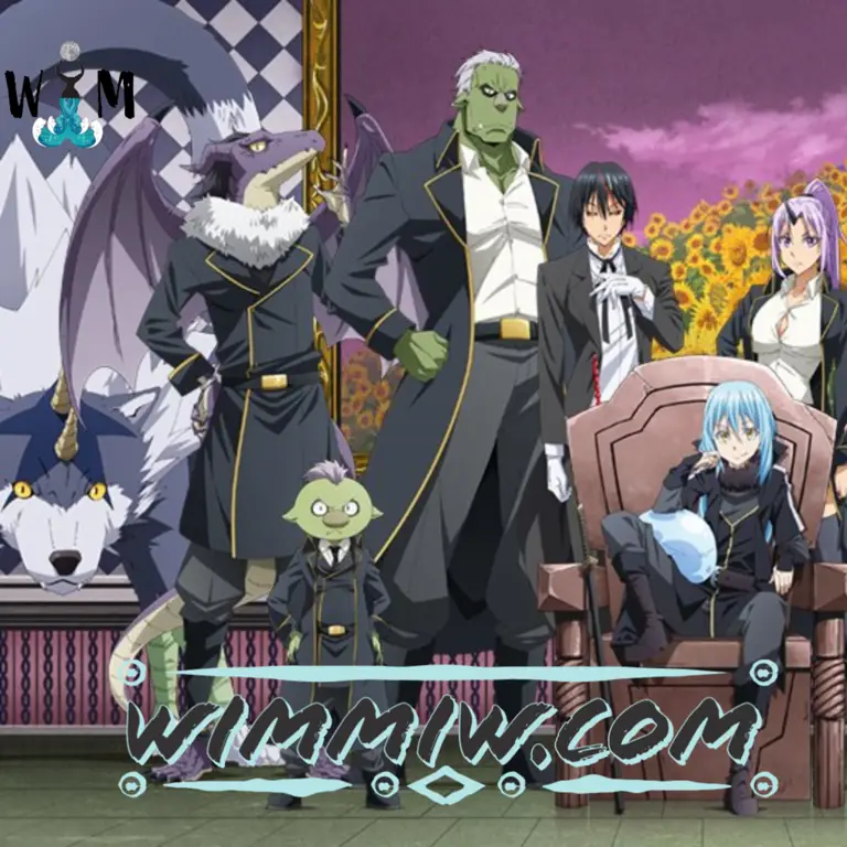 Petualangan Rimuru dalam dunia baru Gambar Rimuru Tempest dan teman-temannya