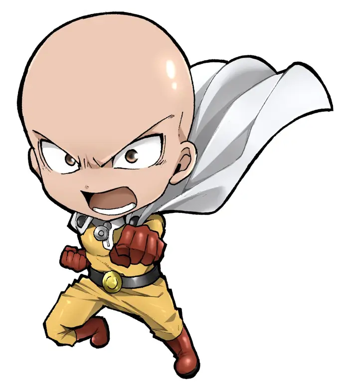 Saitama yang Terlalu Kuat dan Bikin Ngakak Gambar Saitama, karakter utama dalam anime One Punch Man